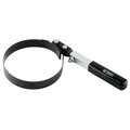 K-Tool International Adjstbl Oil Filter Wrench, 5-1/4-5-3/4" KTI-73606